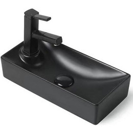 Раковина-чаша SantiLine 43 см SL-2009RMB, черный матовый фото 