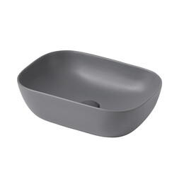 Раковина-чаша Abber Rechteck 46 см AC2200MG, серый матовый фото 