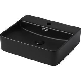 Раковина-чаша Abber Rechteck 50 см AC2203MB, черный матовый фото 