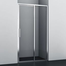 Душевая дверь WasserKraft Lopau 120 см 32S05R, хром/прозрачное фото 