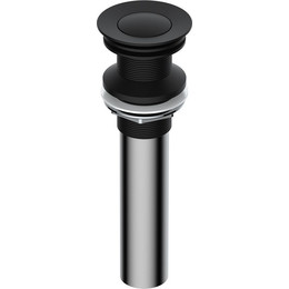 Донный клапан WasserKraft A250, черный фото 