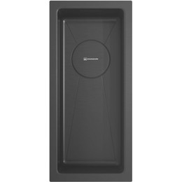 Мойка кухонная Omoikiri Taki 20-U/IF-GB (4997015) 1,2 мм, графит, Цвет производителя: графит фото 