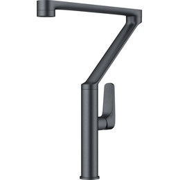 Смеситель для кухни Omoikiri Tara GM 4994374, вороненая сталь фото 