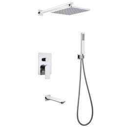 Душевая система для ванны Abber Weiss Insel AF8017 фото 