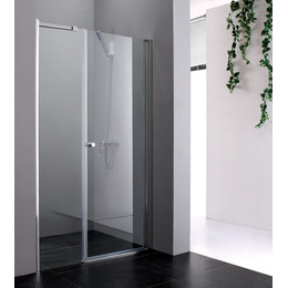 Душевая дверь Cezares Elena B-11 100 см R (30+70), хром/матовое фото 