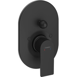 Смеситель для ванны Hansgrohe Rebris E 72459670, черный матовый фото 