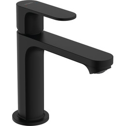 Смеситель для раковины Hansgrohe Rebris S 72517670, черный матовый фото 