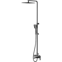 Душевая стойка Gappo G2417-9, оружейная сталь фото 