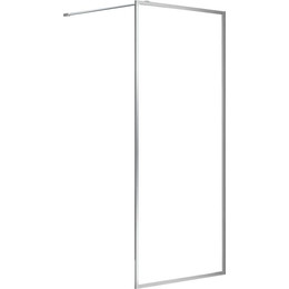 Душевая перегородка Azario Richmond Walk-in 110 см AZ-NAG 6310 1100 silver с кронштейном в комплекте, хром/прозрачное фото 