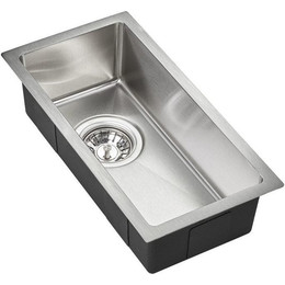 Кухонная мойка Emar EMB-126A PVD Nano Satine 1 мм, сатин, Цвет производителя: сатин фото 