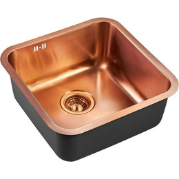 Кухонная мойка Emar EMB-127A PVD Nano Coppery 0,8 мм, медь, Цвет производителя: медь фото 