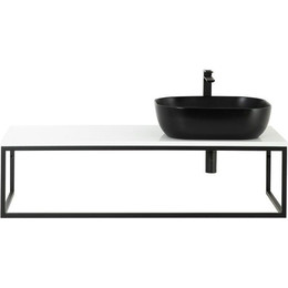 Столешница с консолью BelBagno 120 см EK-120-ST+EK-120-AS-BL-R фото 