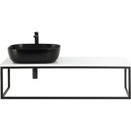 Столешница с консолью BelBagno 120 см EK-120-ST+EK-120-AS-BO-L фото 