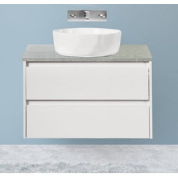 Тумба подвесная со столешницей BelBagno Kraft 100 см KRAFT-1000-2C-SO-BO+KEP-100-MGL-W0 фото 