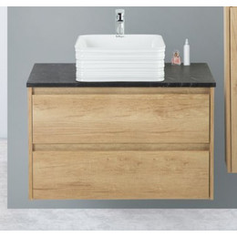 Тумба подвесная со столешницей BelBagno Kraft 90 см KRAFT-900-2C-SO-RNN+KEP-90-MNO фото 