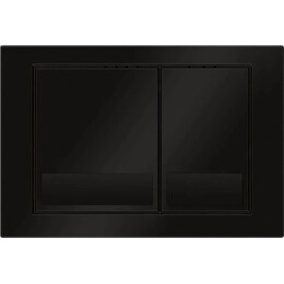 Кнопка смыва Veconi Square VFS001BL, черный матовый фото 