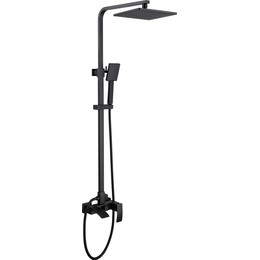 Душевая стойка Abber Wasserfall AF8616B, черный матовый, Цвет производителя: чёрный матовый фото 