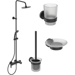 Промо-набор Ideal Standard IdealRain BL749S3, черный матовый фото 