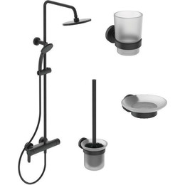 Промо-набор Ideal Standard IdealRain BL750S2, черный матовый фото 