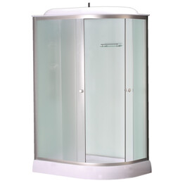 Душевая кабина Loranto 120х80 см CS-66121L F 120, хром/матовое фото 