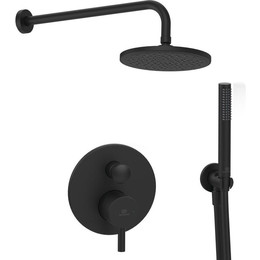 Душевая система для душа Ideal Standard Ceraline Silk Black BD192XG, черный матовый фото 