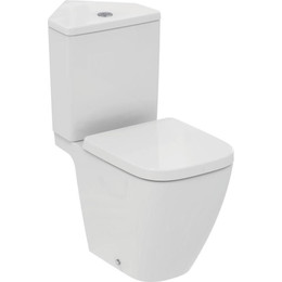 Унитаз-компакт угловой безободковый Ideal Standard i.Life S T459601 фото 