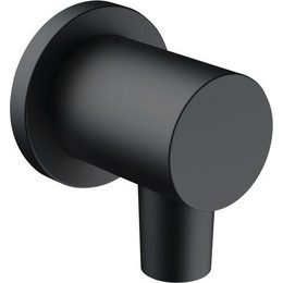 Шланговое подсоединение Kludi Nova Fonte Puristic 2054339-15, черный матовый фото 