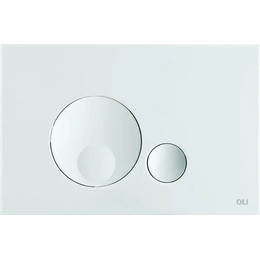 Кнопка смыва Oli Globe (механическая) 152949, белый фото 