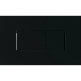 Кнопка смыва Oli Karisma (пневматическая) 641015, черный матовый фото 