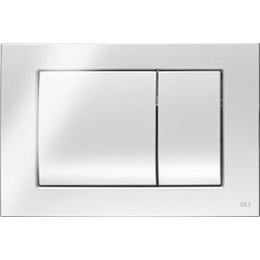 Кнопка смыва Oli Metal dual (механическая) 656006, хром матовый фото 