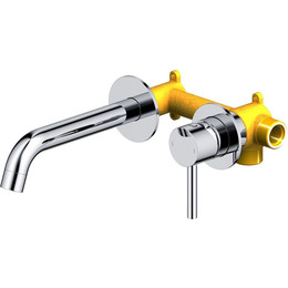 Смеситель для раковины настенный Timo Saona 2372/00SM (со скрытой частью) фото 