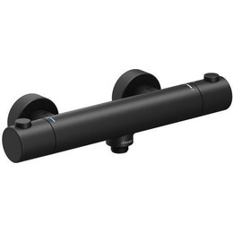 Смеситель для душа с термостатом Ravak Puri X070188, чёрный матовый фото 