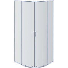 Душевое ограждение Aquatek 90x90 см AQ ARI RO 09020CH, хром/прозрачное фото 