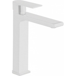 Смеситель для раковины высокий Azario Delano AZ-158445526, белый, Цвет производителя: белый фото 