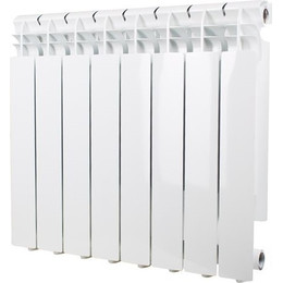 Радиатор Halsen 500/96 770х590 мм (8 секций) фото 