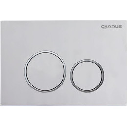 Кнопка смыва Charus Spazio FP.330.46.01, серебряное сияние фото 