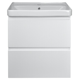 Тумба подвесная с раковиной Azario Мила 60 см CS00080140, белый фото 