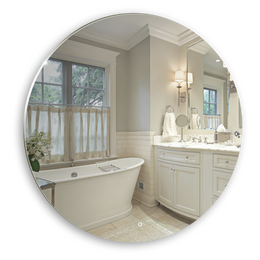 Зеркало Azario Саванна 77 см ФР-00000954 фото 