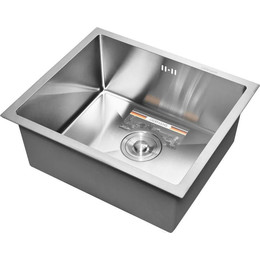 Кухонная мойка Gerhans K35043 1 мм, нержавеющая сталь, Цвет производителя: нержавеющая сталь фото 