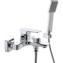 Смеситель для ванны Mixxus Premium Kvadro MP0190 с душевым гарнитуром фото 