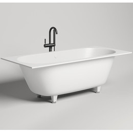 Ванна каменная Salini Ornella Axis 180х80 см 103411G (S-Sense) глянцевая  фото 