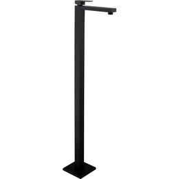 Смеситель для раковины напольный Abber Daheim AF8241B, черный матовый, Цвет производителя: чёрный матовый фото 