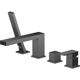 Смеситель для ванны Timo Selene 2130/03Y, черный матовый фото 