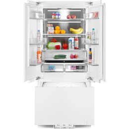 Встраиваемый двухкамерный холодильник Maunfeld MBF212NFW2 фото 