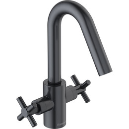 Смеситель для раковины RedBlu by Damixa Neo Classic Graphite 270210000, графит, Цвет производителя: графит фото 