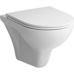 Унитаз подвесной Am.Pm Gem FlashClean C901700SC с сиденьем микролифт фото 