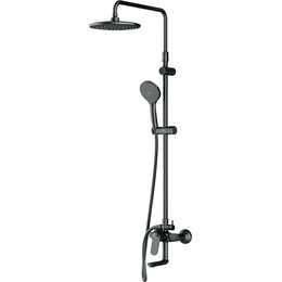 Душевая стойка Am.Pm Sunny F0785C922, черный, Цвет производителя: чёрный фото 