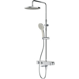 Душевая стойка с термостатом Am.Pm Inspire V2.0 F0750A500, Цвет производителя: хром фото 