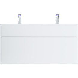 Тумба подвесная с раковиной Am.Pm Inspire 2.0 120 см M50AFHX1203WM, белый матовый фото 