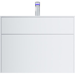 Тумба подвесная с раковиной Am.Pm Inspire 2.0 80 см M50AFHX0803WM, белый матовый фото 